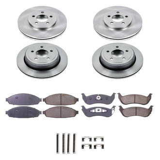 Callahan Brake Parts® - Plain Brake Kit