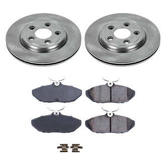 Callahan Brake Parts® - Plain Rear Brake Kit