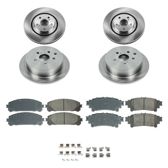 Callahan Brake Parts® - Plain Brake Kit