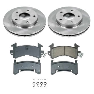 Callahan Brake Parts® - Plain Front Brake Kit
