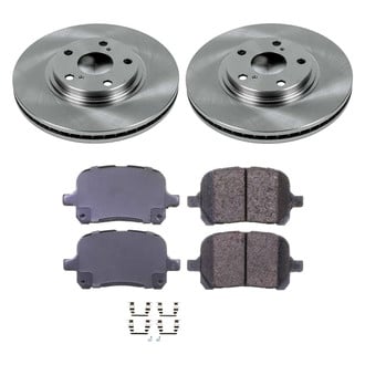 Callahan Brake Parts® - Plain Front Brake Kit