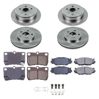 Callahan Brake Parts® - Plain Brake Kit