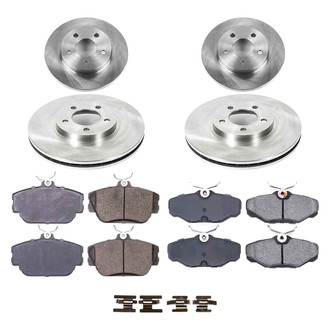 Callahan Brake Parts® - Plain Brake Kit