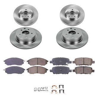 Callahan Brake Parts® - Plain Brake Kit