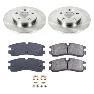 Callahan Brake Parts® - Plain Rear Brake Kit