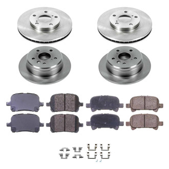 Callahan Brake Parts® - Plain Brake Kit