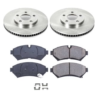 Callahan Brake Parts® - Plain Front Brake Kit