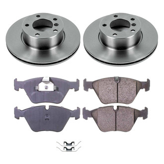 Callahan Brake Parts® - Plain Front Brake Kit