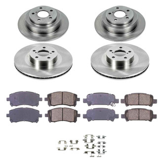 Callahan Brake Parts® - Plain Brake Kit