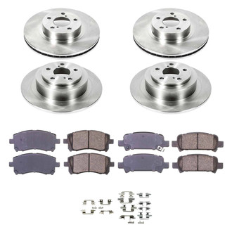 Callahan Brake Parts® - Plain Brake Kit