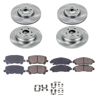 Callahan Brake Parts® - Plain Brake Kit
