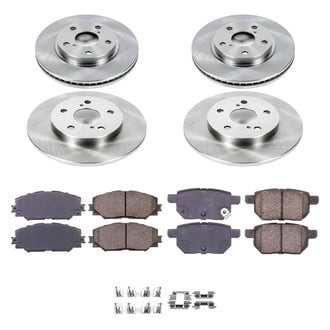 Callahan Brake Parts® - Plain Brake Kit