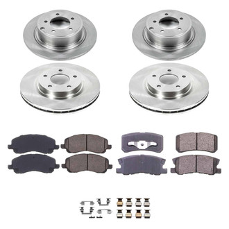 Callahan Brake Parts® - Plain Brake Kit