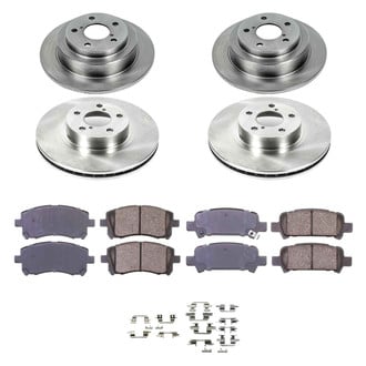 Callahan Brake Parts® - Plain Brake Kit