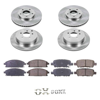 Callahan Brake Parts® - Plain Brake Kit
