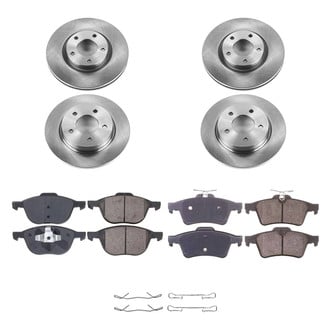 Callahan Brake Parts® - Plain Brake Kit