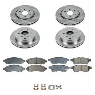Callahan Brake Parts® - Plain Brake Kit