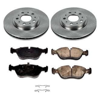 Callahan Brake Parts® - Plain Front Brake Kit