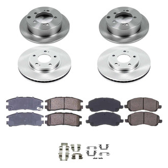 Callahan Brake Parts® - Plain Brake Kit