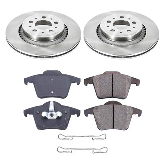 Callahan Brake Parts® - Plain Rear Brake Kit