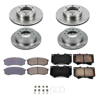 Callahan Brake Parts® - Plain Brake Kit