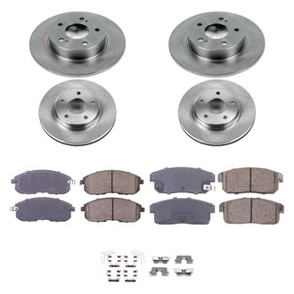 Callahan Brake Parts® - Plain Brake Kit