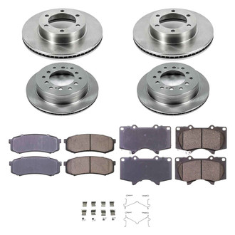 Callahan Brake Parts® - Plain Brake Kit