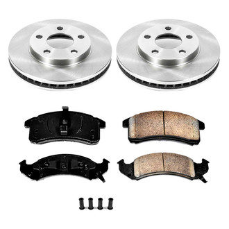 Callahan Brake Parts® - Plain Front Brake Kit