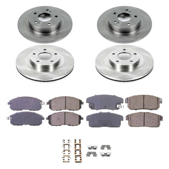 Callahan Brake Parts® - Plain Brake Kit