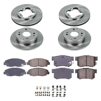 Callahan Brake Parts® - Plain Brake Kit