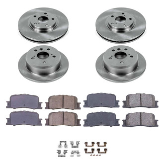 Callahan Brake Parts® - Plain Brake Kit
