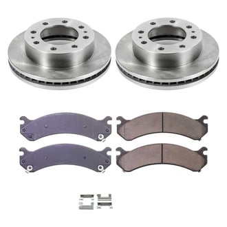 Callahan Brake Parts® - Plain Front Brake Kit