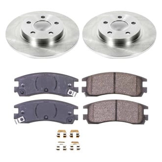 Callahan Brake Parts® - Plain Rear Brake Kit