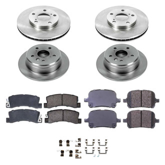 Callahan Brake Parts® - Plain Brake Kit