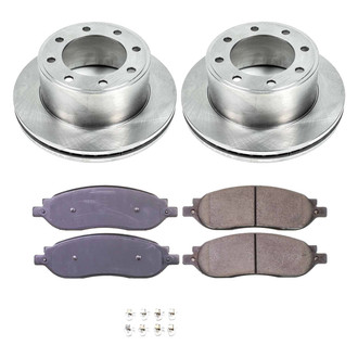 Callahan Brake Parts® - Plain Rear Brake Kit