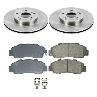 Callahan Brake Parts® - Plain Front Brake Kit