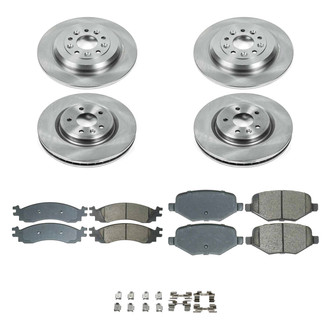 Callahan Brake Parts® - Plain Brake Kit