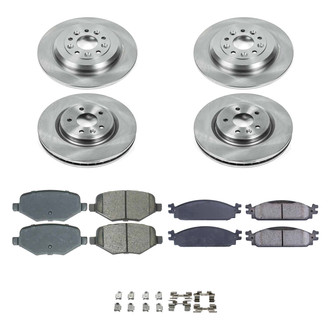 Callahan Brake Parts® - Plain Brake Kit