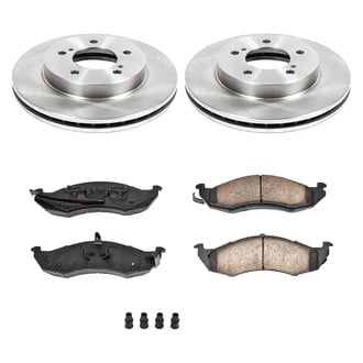 Callahan Brake Parts® - Plain Front Brake Kit
