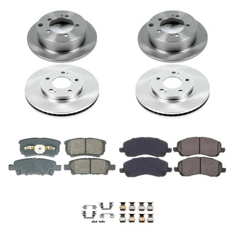 Callahan Brake Parts® - Plain Brake Kit