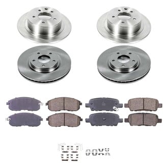 Callahan Brake Parts® - Plain Brake Kit