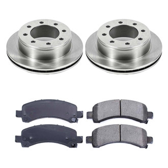Callahan Brake Parts® - Plain Rear Brake Kit