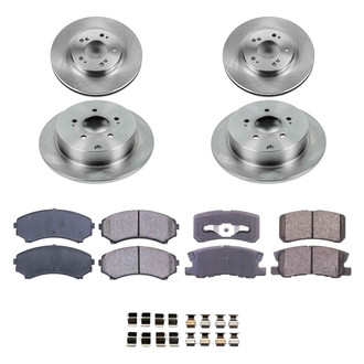 Callahan Brake Parts® - Plain Brake Kit