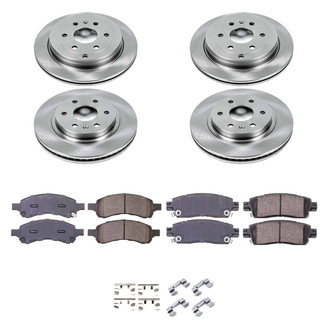 Callahan Brake Parts® - Plain Brake Kit
