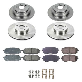 Callahan Brake Parts® - Plain Brake Kit