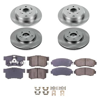Callahan Brake Parts® - Plain Brake Kit