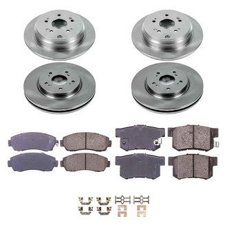 Callahan Brake Parts® - Plain Brake Kit