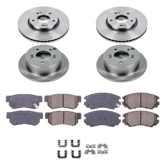 Callahan Brake Parts® - Plain Brake Kit