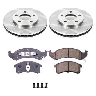 Callahan Brake Parts® - Plain Front Brake Kit