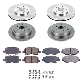 Callahan Brake Parts® - Plain Brake Kit